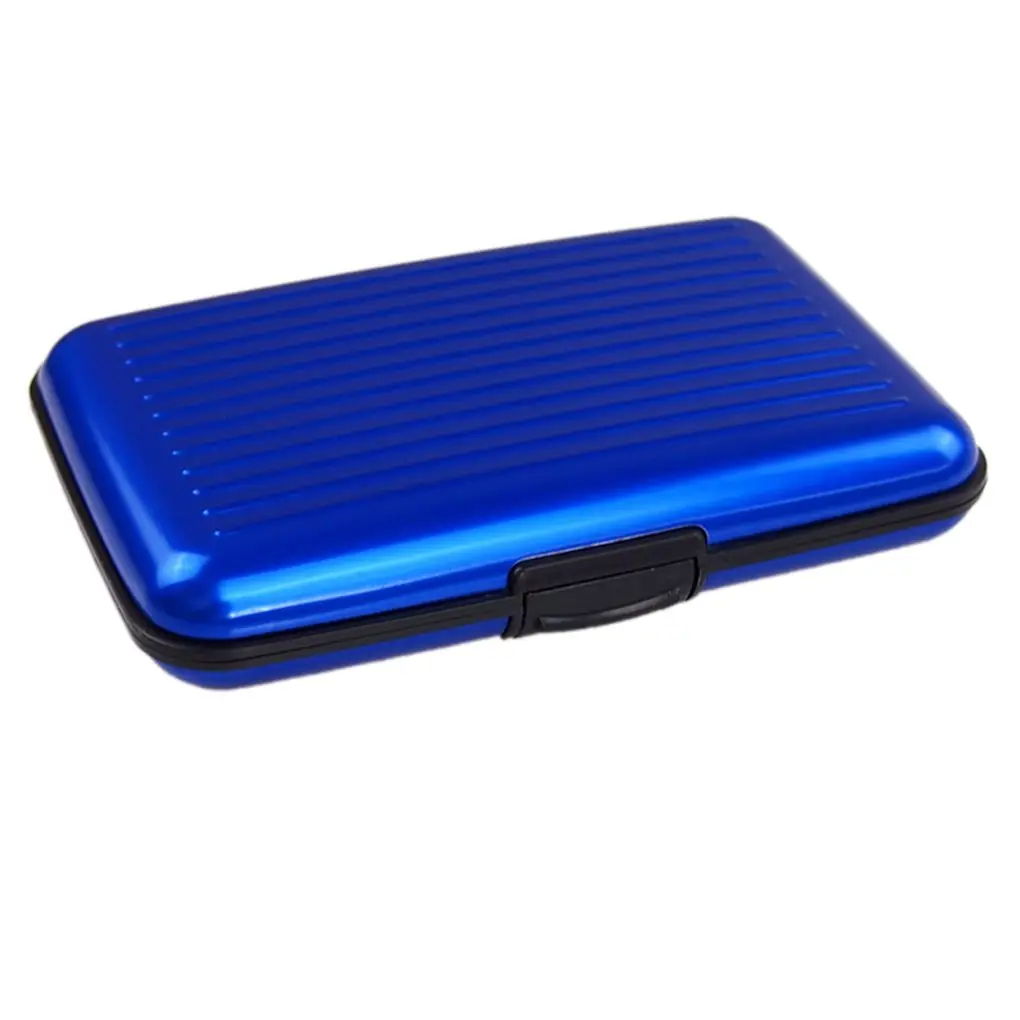 Metalen Portemonnee Zakelijke Id Creditcard Case Houder Anti Rfid