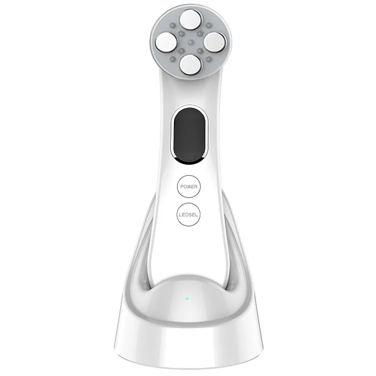 المكتبة الذكية منتجات الاتجاه الجديد 2022 متعددة الوظائف العناية بالجمال مايكرو الحالي جهاز تجديد الوجه مدلك الوجه #4