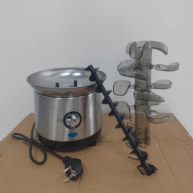 Electric 4 Layers Commercial Chocolate Waterfall Machine Stainless Steel Chocolate Fountain Machine Chocolate Fountain Machine