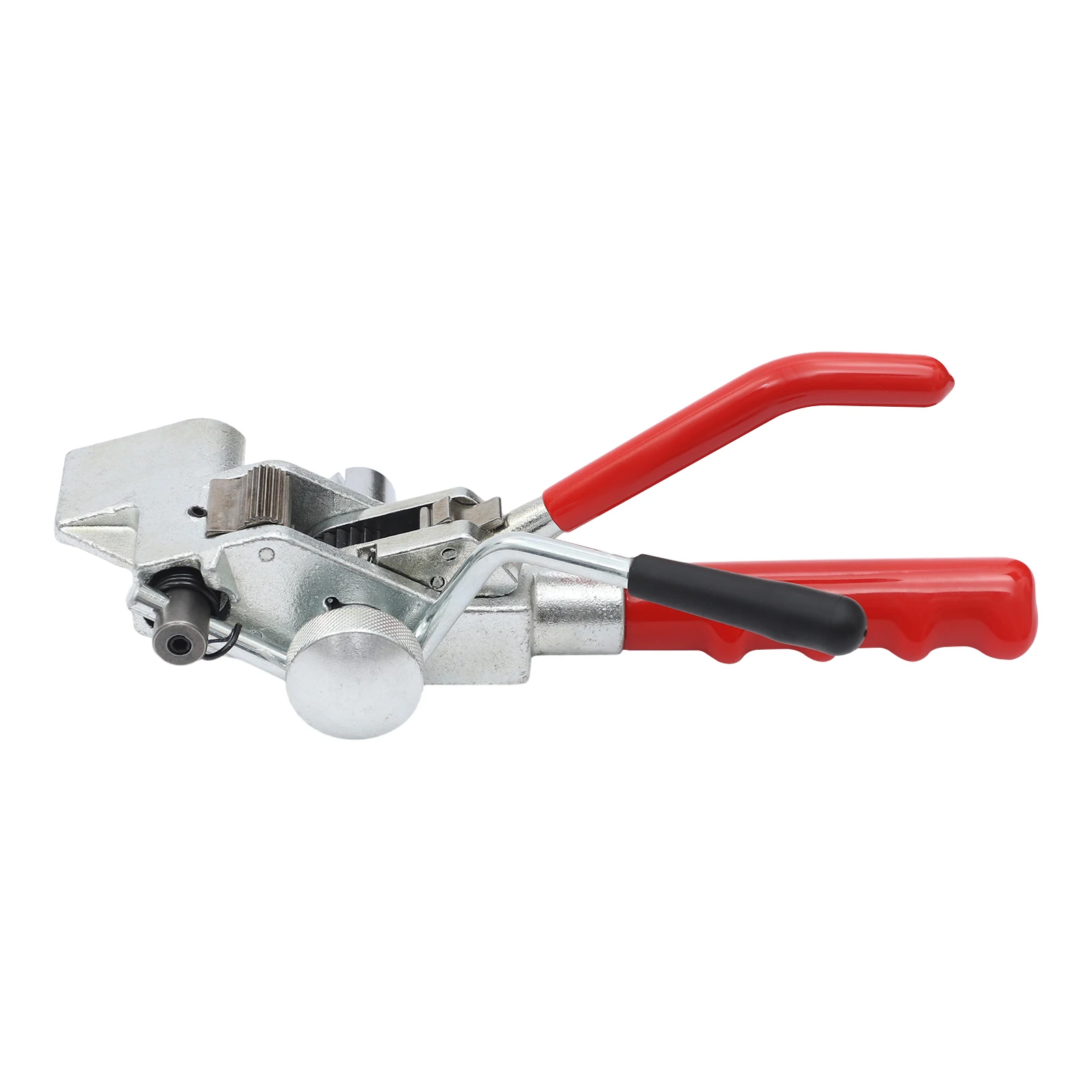 Stainless Steel Cable Tie Pliers, Manual Strapping Tool for Stainless Steel Cable Ties, Banding Tool Ratchet Tensioner& Cutter