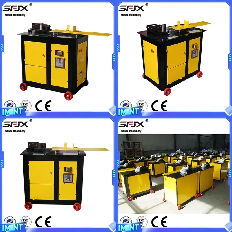 GF20 Automatic Steel Bar Stirrup Bending Machine with PLC & Gear Motor for Carbon Steel & Stainless Steel
