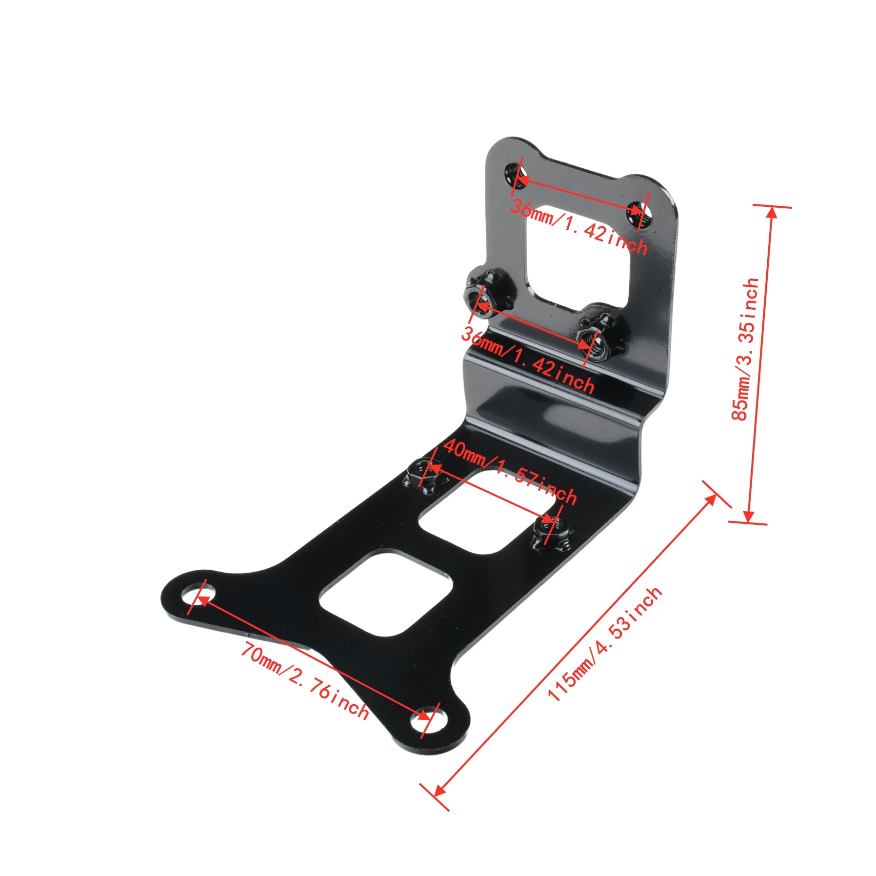 Rear Fixed Baffle Bracket For Surron Light Bee X SUR-RON Electric Dirt Bike Battery Protection Mount Accessories