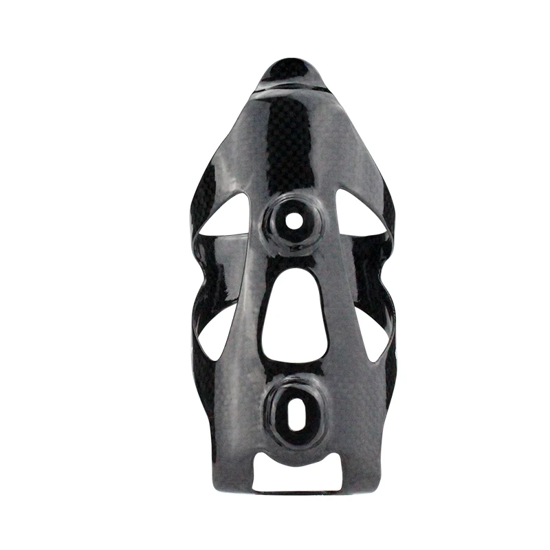 Black MTB Carbon Fiber Bicycle Water Bottle Cage Water Bottles Holder Bike