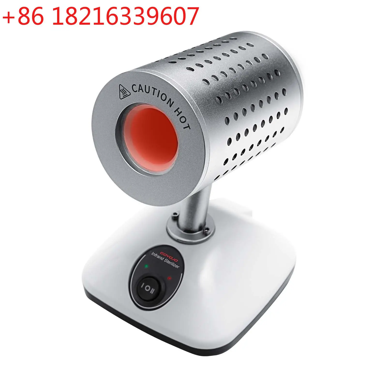 YAO Lab Infrared Sterilizer with 14/35mm Inoculation Loop Sterilizer  400°C/825°C for Scalpel Needle Inoculating Loop Vaccinatio