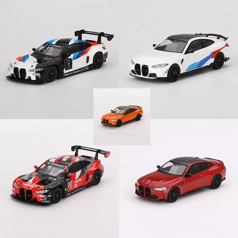 

GT Diecast Alloy 1:64 Scale M4 IMSA # 319 Luxury Racing Sports Cars Model Adult Toys Classics Souvenir Gifts Static Display