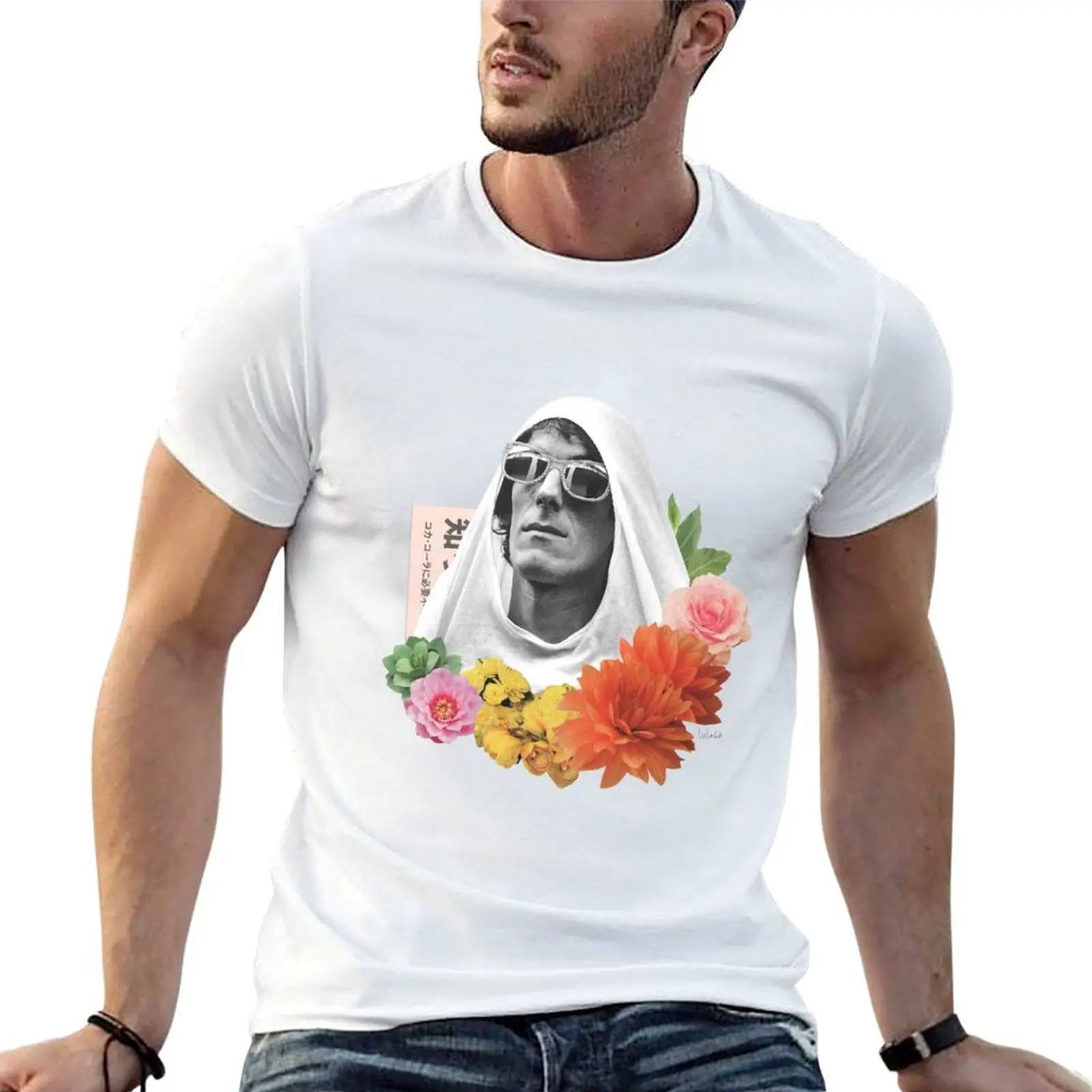 Camiseta Skinny Spinetta Collage, camisetas divertidas, camisetas de humor oscuro para hombre, camiseta de algodón para hombre, camiseta de marca de lujo 100% algodón