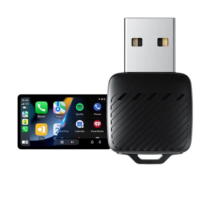 

Беспроводной адаптер CarPlay 2 в 1, умная коробка CarPlay для Android, автомобильный игровой дисплей Plug & Play BT WiFi 5G Connect Auto