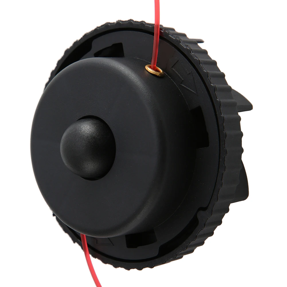 Black Electric Elbow Grass Trimmer Head Automatic Line Feed Nylon Rope Replacement For Garden Lawn Edging String Trimmer Parts