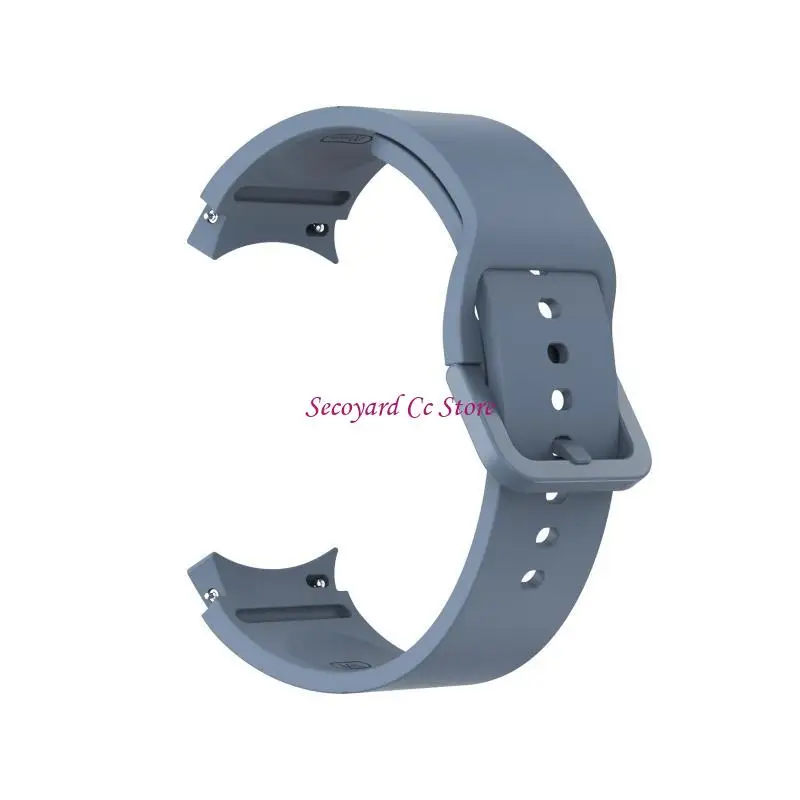 N3UC 20mm Width Silicone Strap Belt Replacement for watch 4 40mm/44mm & Watch 3 41mm