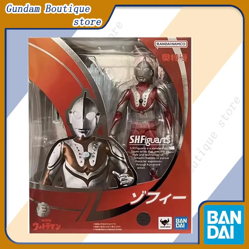 Bandai Genuino SHF Zoffy Ultraman Anime Action Figure Da Collezione Modello di Mobilità Comune Giocattoli Ornamenti Regalo Per Bambini Bambini Ragazzi