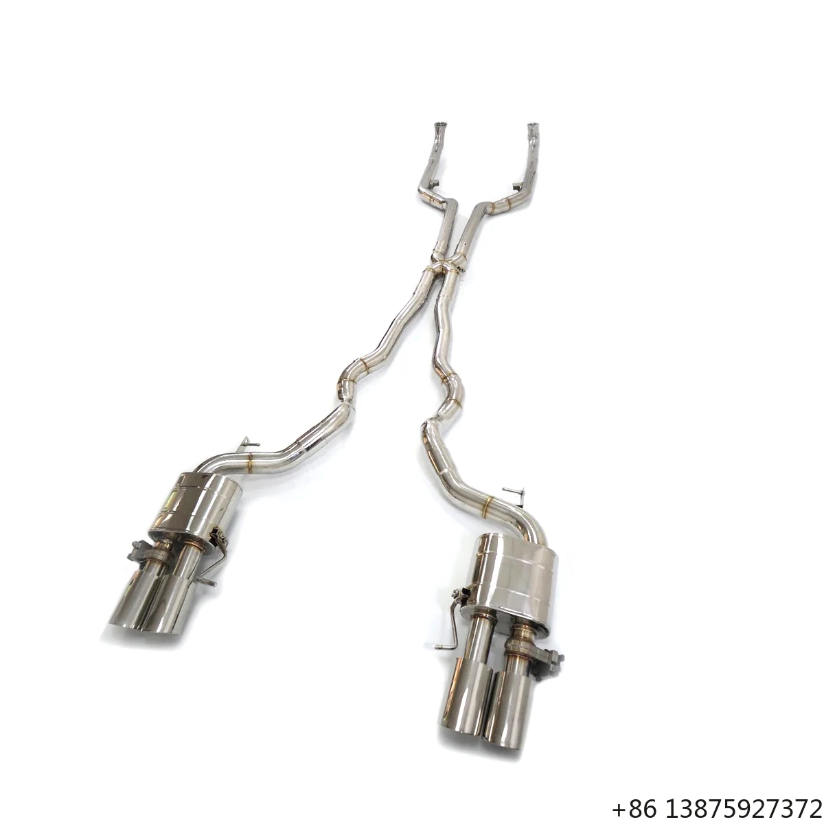 

Ecnal for F06 F12 F13 M6 V8 4.4T Stainless Steel Valved Exhaust System Muffler