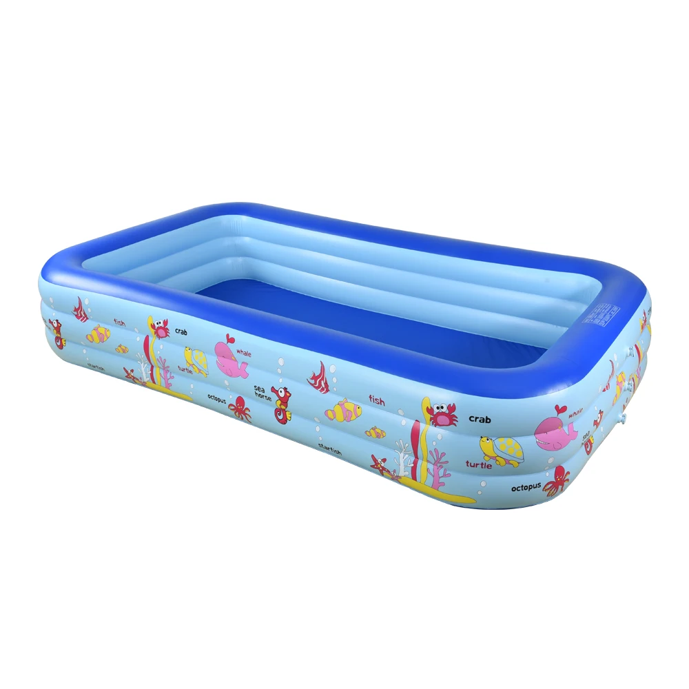 

Home Family Kids Swimming Pool Full Sized Inflatable Lounge Pool Children Garden Backyard Inflatable Swimming Pool
