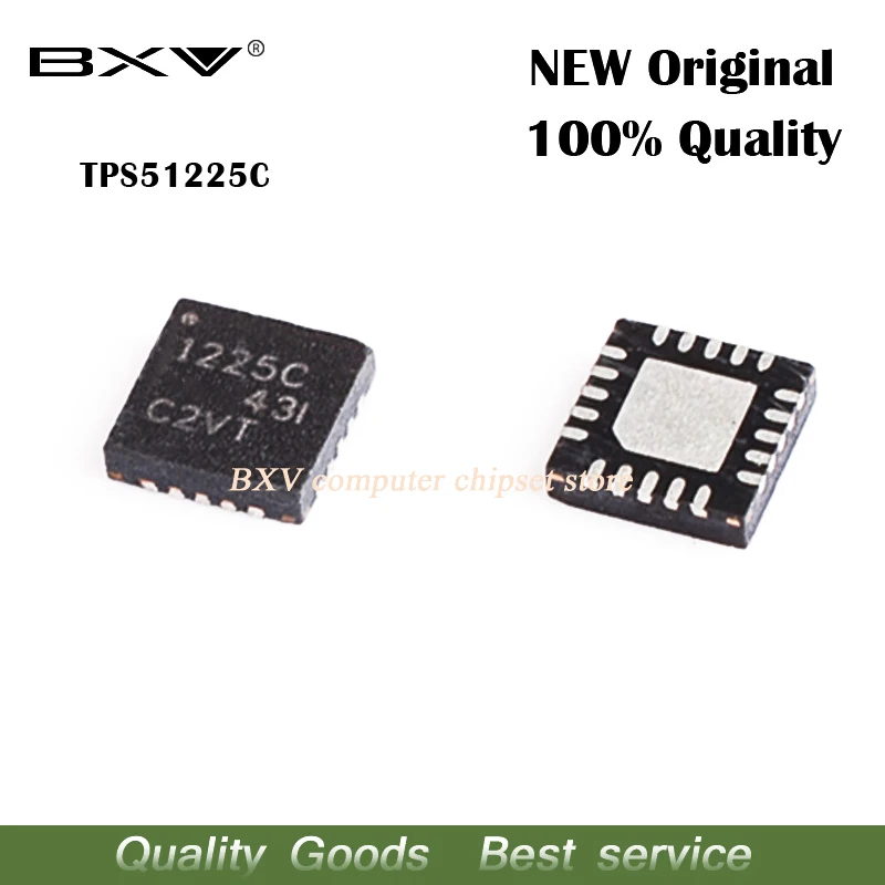 5 pièces/lot TPS51225C 1225C TPS51225 51225C 51225 TPS51225CRUKR QFN-20, nouveau