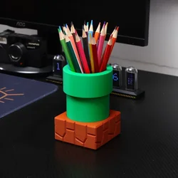 Pipe Shape Succulent Planter Cannibalism Porcupine Planting Pot Cartoon High-color Net Red Water Pipe Pipe Desktop Storage Tube