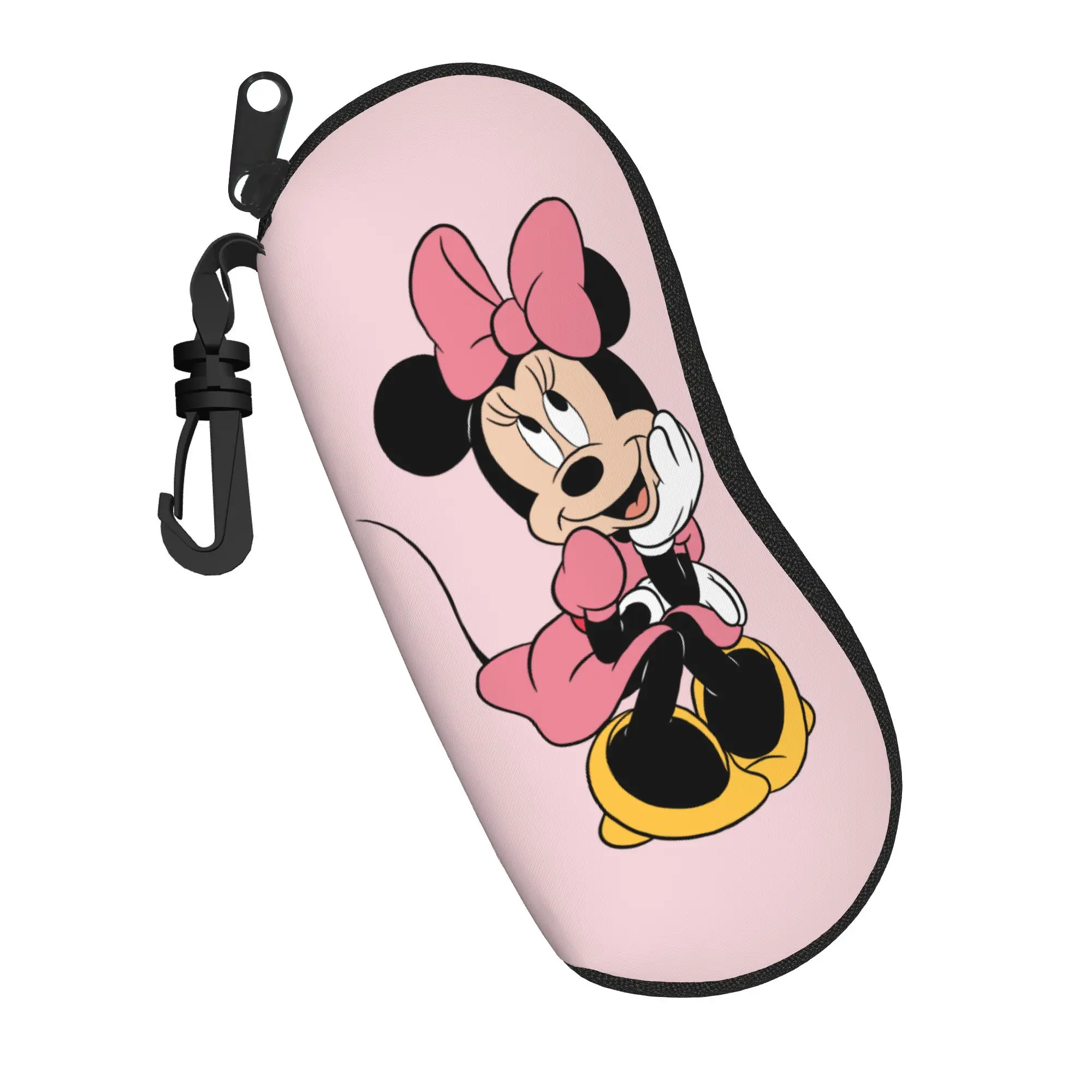 

Kawaii Mickeyes Minnies Mouse Glasses Case Waterproof Accessories Glasses Storage Box Cartoon Eye Contacts Case