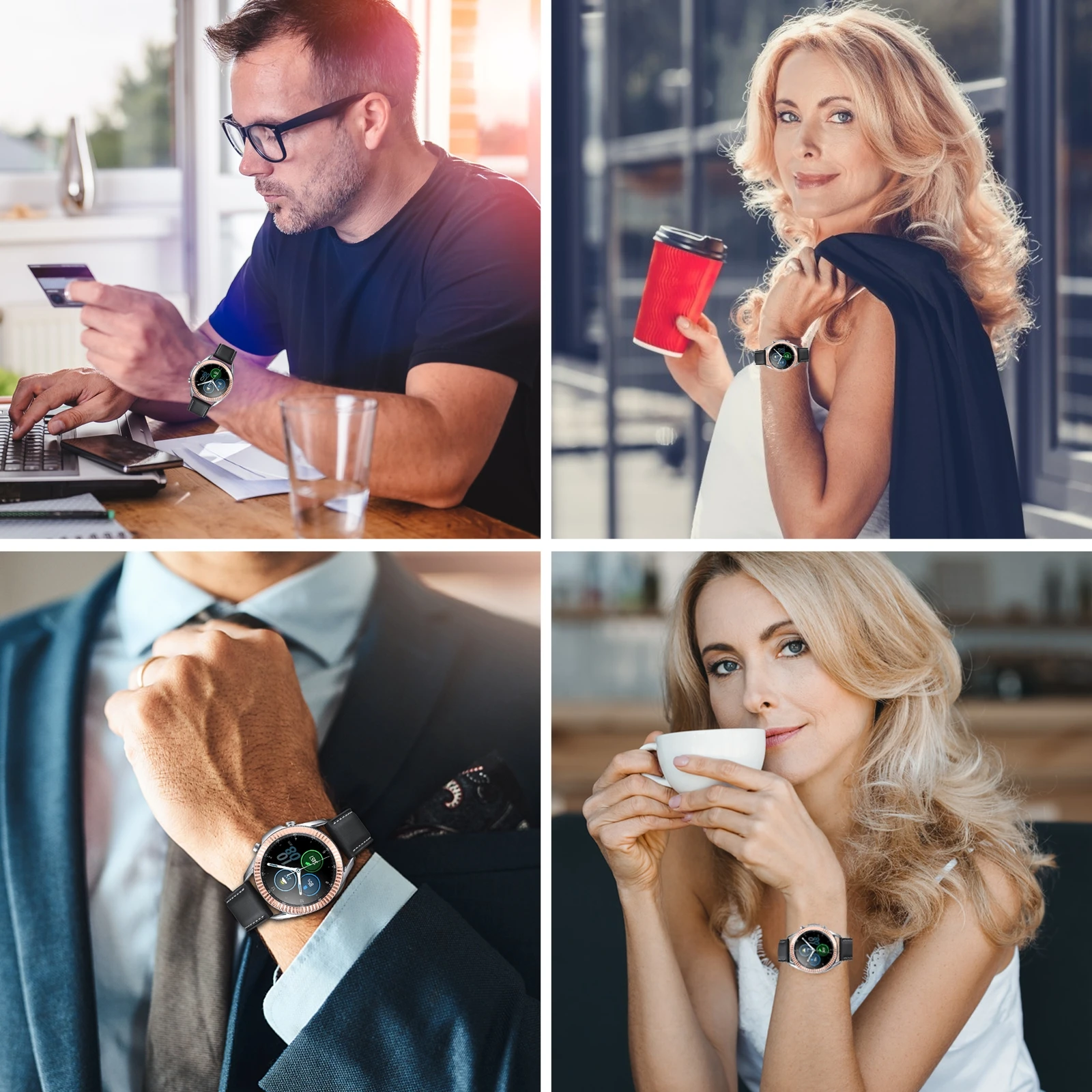 

Wavy Bezel for Smart Watch Supplies Intelligent Ring Protector Cover Alloy Accessory