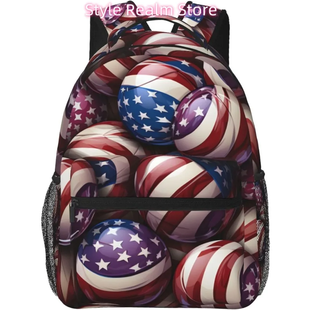 

laptop bag back to school American Basketball Lightweight Laptop Backpack Lightweight Multipurpose Travel Casual Daypack Unisex
