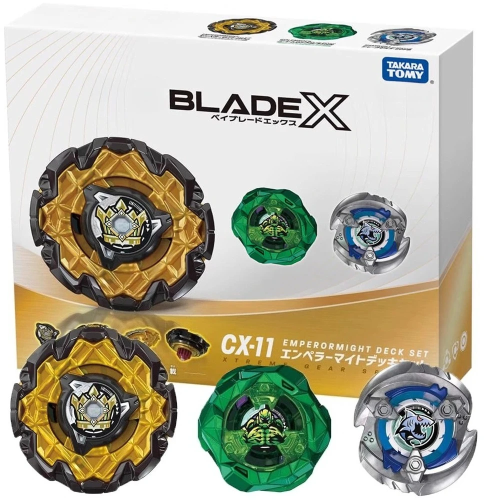 

TAKARA TOMY CX-11 Набор колод императорских клещей Лезвие Takara Tomy Bey X КАРТ-ИГРА