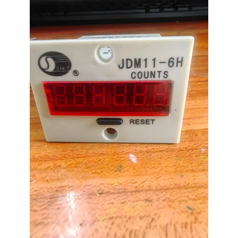 Flat press creasing machine/beer machine/die c-utting machine accessories, m-ask machine counter JDM11-6H