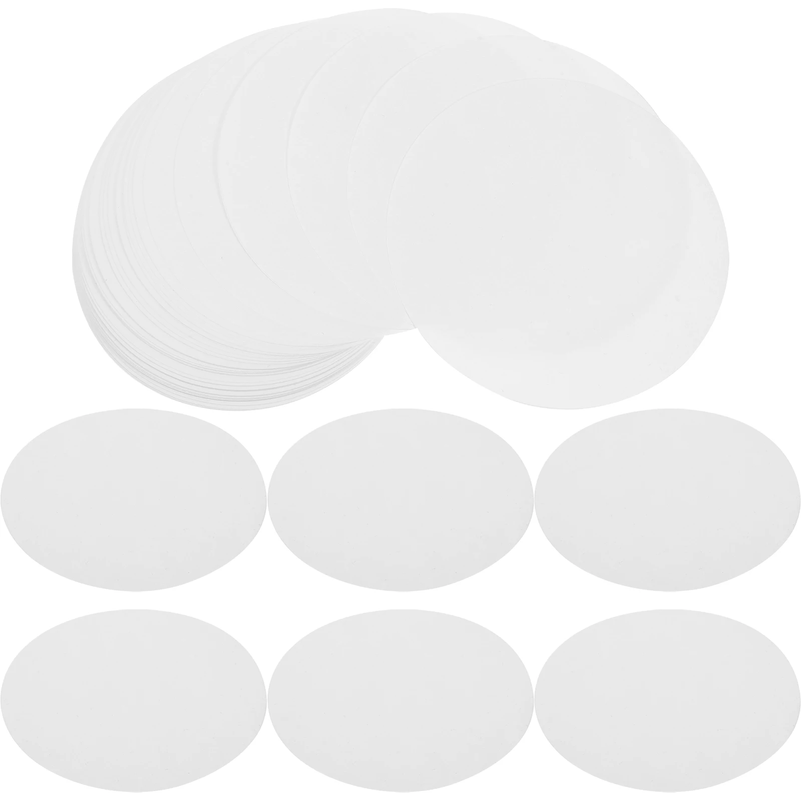 

100Pcs Qualitative Filter Paper Discs Medium Flow Rate 9cm Diameter Premium Paper Pulp Suitable for Chemistry Lab Use