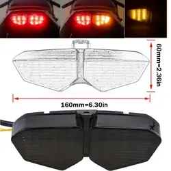 Rear Brake Tail Light Motorcycle LED Taillight for Yamaha YZF R6 2003-2004-2005 YZF R6S 2006-2007-2008