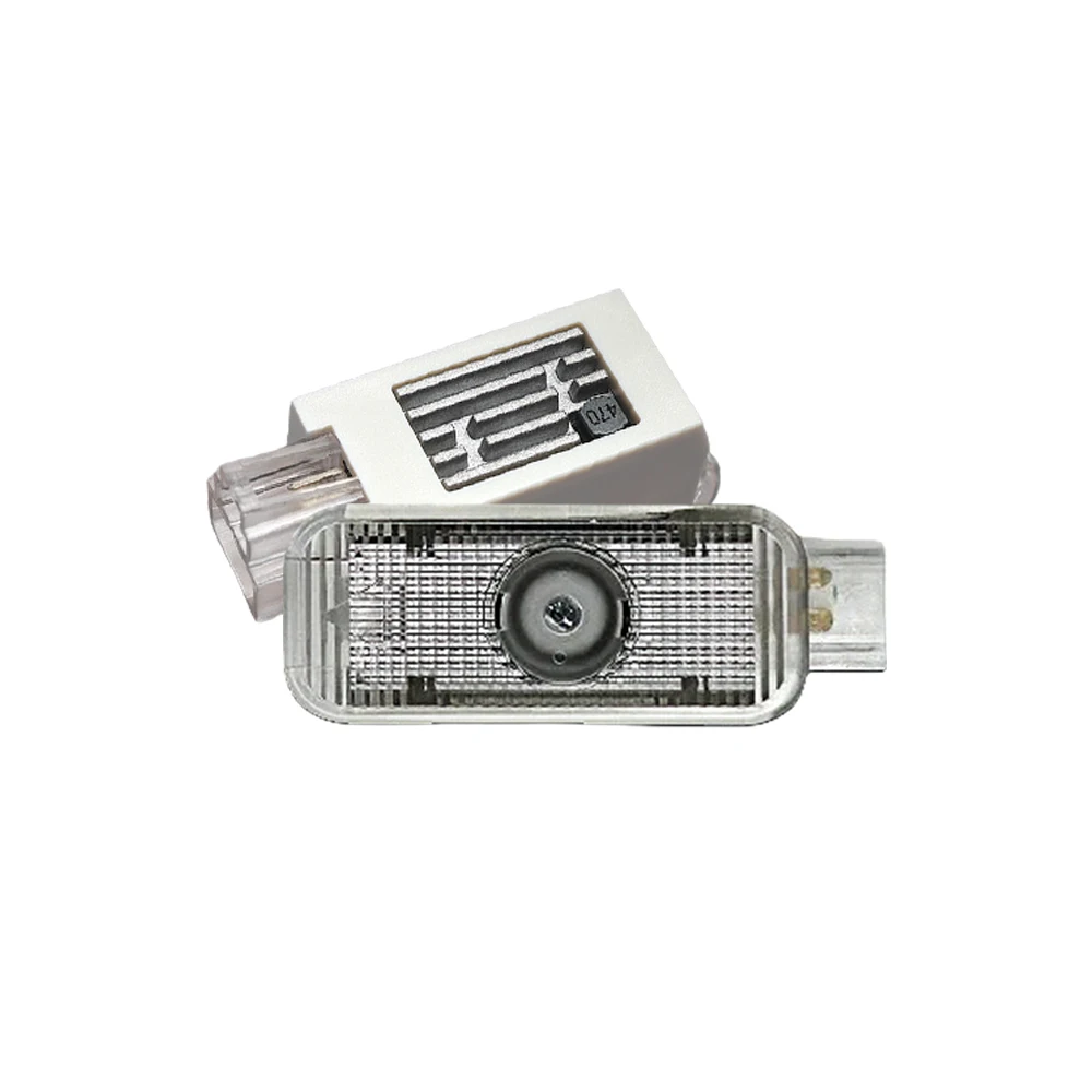 سيارة HD العارض مصباح LED السيارات الباب ترحيب ضوء لأودي A4 A3 8 فولت 8P 8L A6 C5 C6 C7 A5 A7 Q3 Q5 Q7 S3 S4 S6 Sline OEM ضوء
