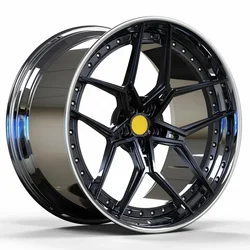 20 22 24  inch 5X120 Forged Aluminum Chrome 5x112 Car Oem Wheels ,Passenger Car Alloy Wheels Rims