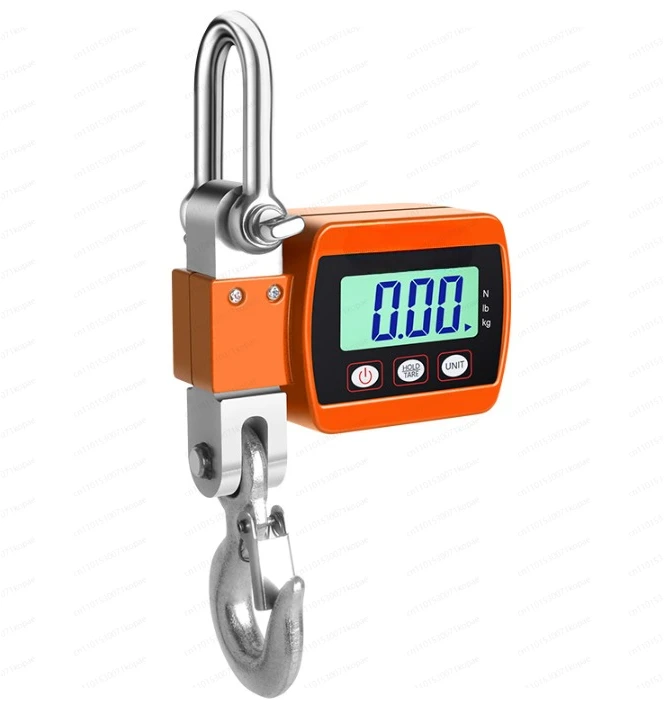 

0.05~500Kg/1100lb Handheld Digital Industrial Hanging Crane Scale with Hook Electronic Weighing for Farm Hunting Fishing Factory