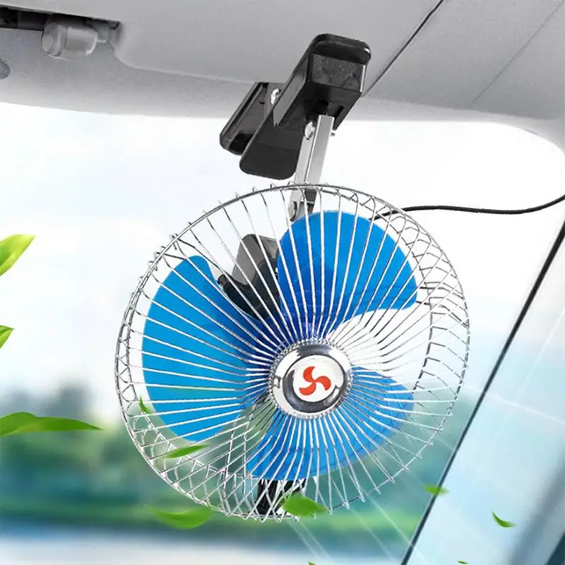 

Vehicle Cooling Fan Powerful Cooling Air Fan Quiet Operation Quiet Portable Seat Fan Low Noise Car Air Conditioner Single Car