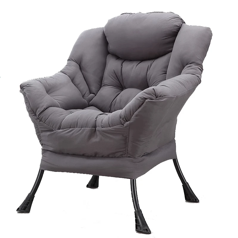 Modern leisure bean bag chair foldable sofa bed home living room fabric upgrade computer chair