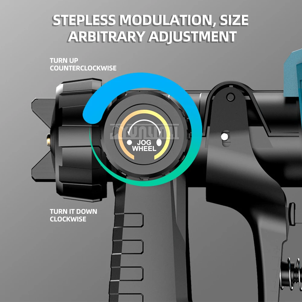 pistola a spruzzo elettrica Batteria al litio macchina a spruzzo per vernice domestica Pistola a spruzzo per vernice in lattice spruzzatore di vernice