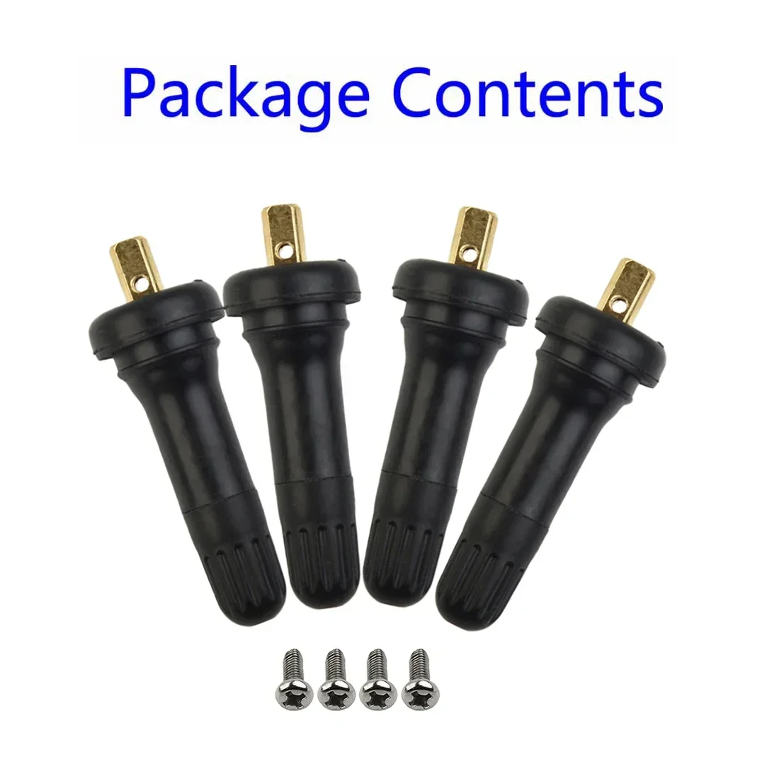 4Pcs TPMS Stem Repair Kit Tyre Pressure Sensor Valve For Ford Fiesta Focus Mondeo For B-Max For C-Max For Galaxy For Explorer