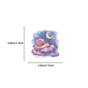 لطيف الخيال ملصقات, Kawaii,, أسماك, ملصقات مختلطة, زخرفة, سيارة, لوح التزلج, كمبيوتر محمول, صائق الكتابة على الجدران, لعبة طفل, 60 قطعة أعلى 8 مبيعات خيالية لطيفة - رقم 3