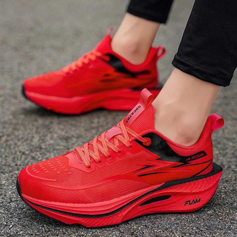 

Кроссовки из карбоновой пластины, профессиональные кроссовки для марафона, мужская тренировочная спортивная обувь, износостойкие теннисные кроссовки, женская обувь