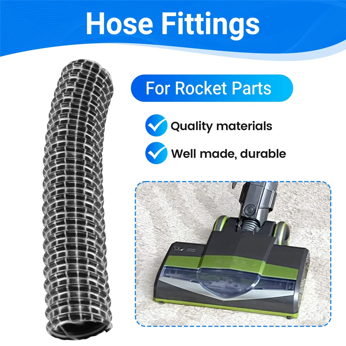 ABNP For Replacement Hose for Parts Vacuum Models HV300, HV302, HV320, HV321, HV322
