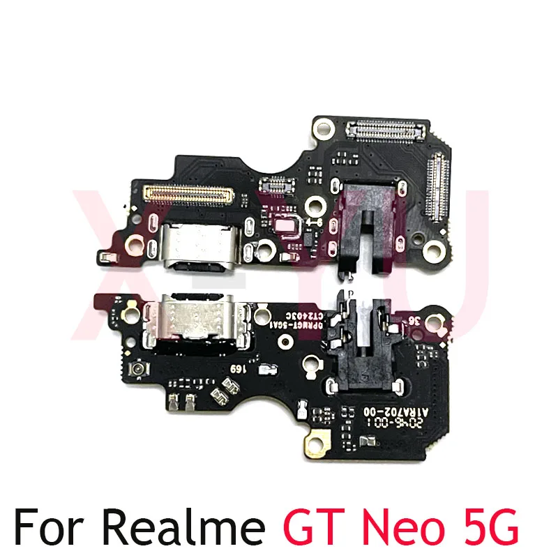 Dla OPPO Realme GT Neo2 Neo3 Neo5 Neo 2 3 5 5G Port ładowania USB kabel elastyczny złącza dokującego