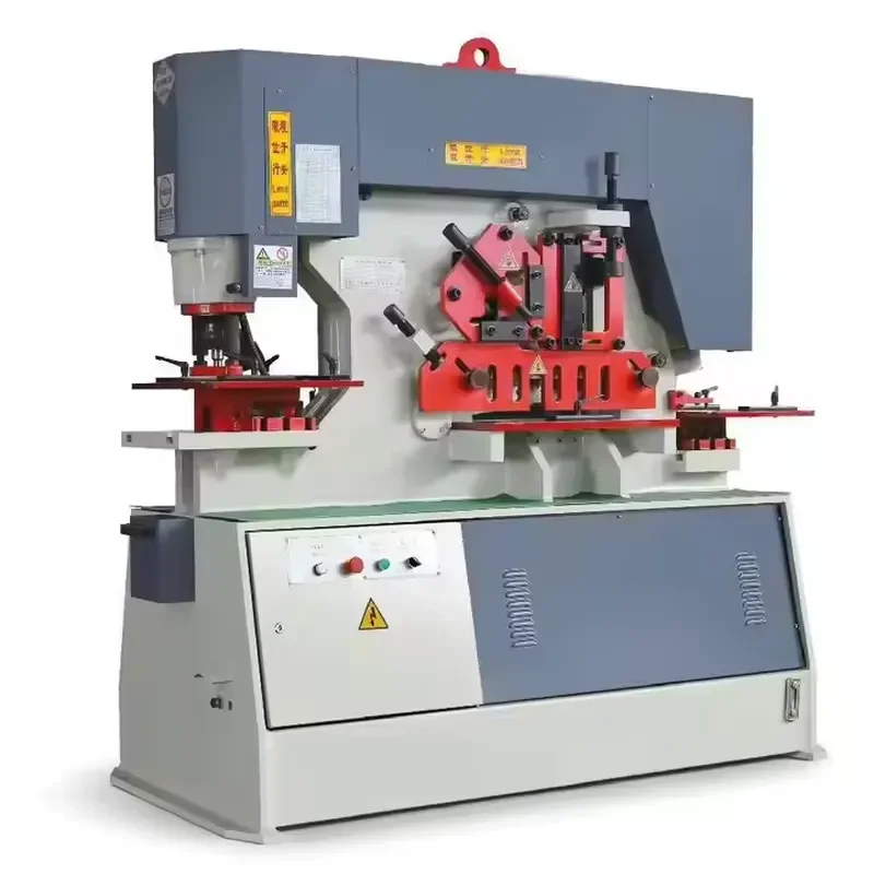 Automatic Heavy-duty Hydraulic Punching and Shearing Machine Sheet Metal Cutting Ironworker