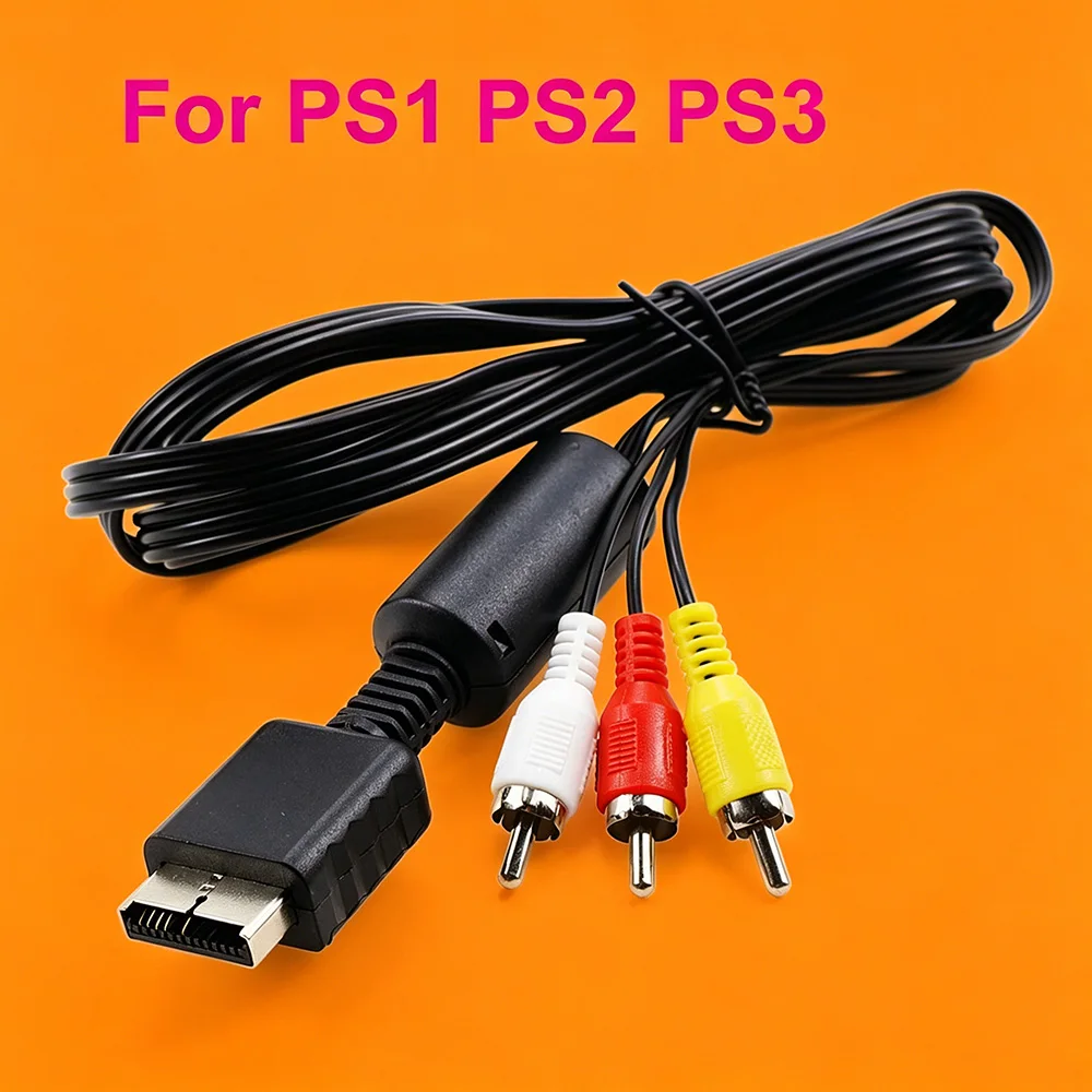 For Suitable  Ps2, Ps3, PlayStation Av Splitters, Audio and video Extension cords, and in stock 1.8-meter Rca cables