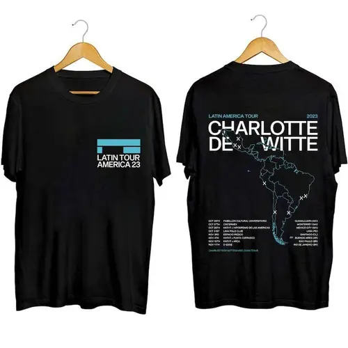 Camiseta Charlotte de Witte Tour 2023, camiseta Charlotte de Witte, regalo para fanáticos