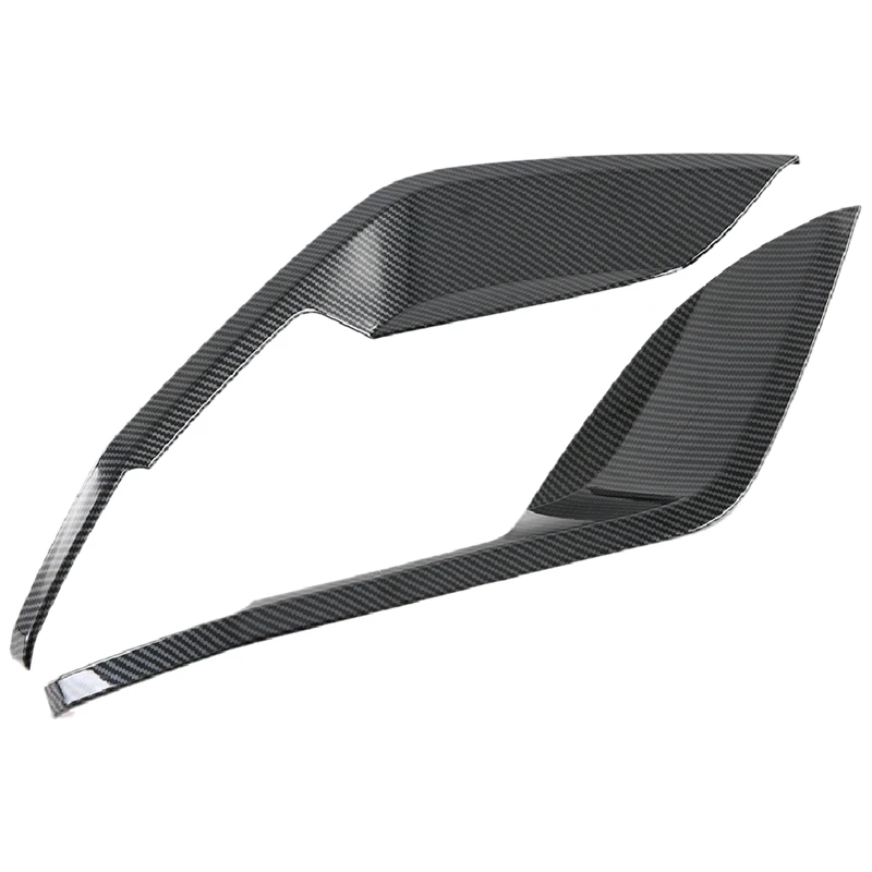 Car Front Fog Light Trim Bezel Cover Trim Stickers For BYD Dolphin Atto1 EA1 2022 2023