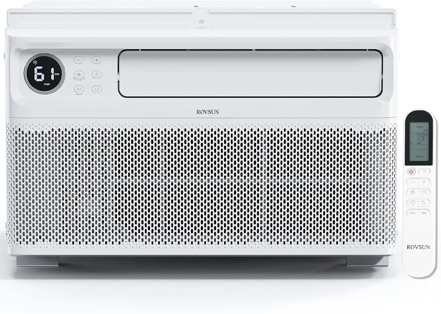 

Window Air Conditioner 10000 BTU, Inverter Compressor AC Unit for Windows, Featuring Remote Control, Timer Function & Pre-Installed Side Panels for Easy Installation and Operation, 115V/60Hz