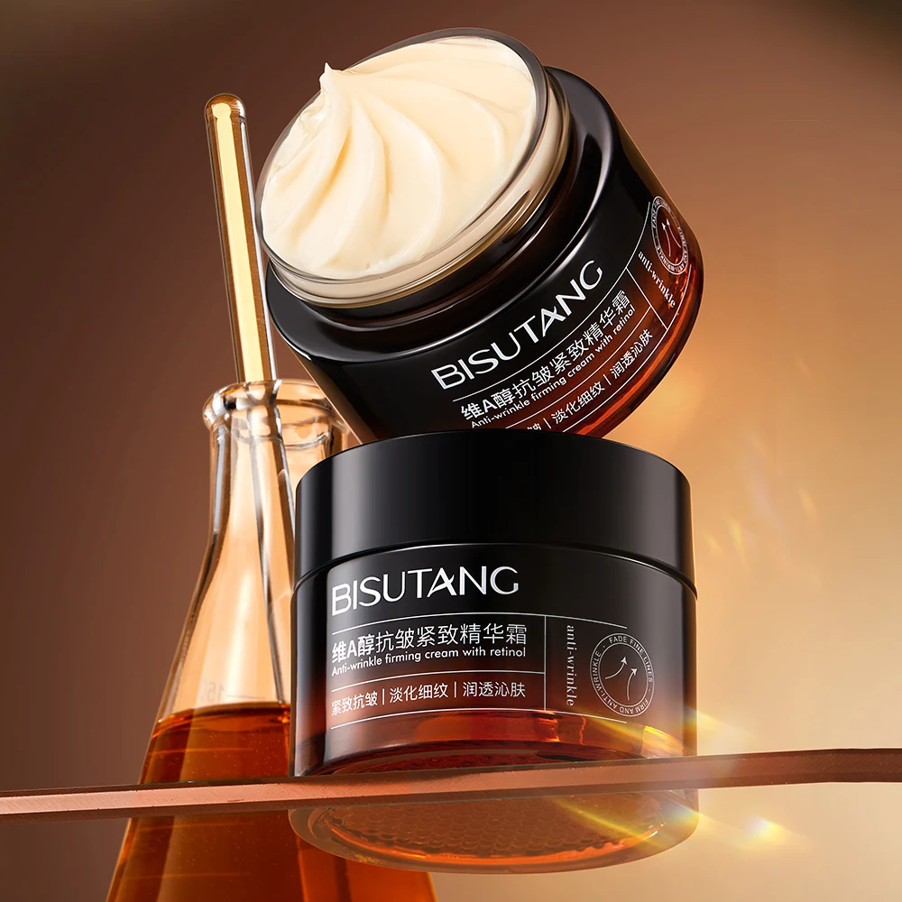 

Bisutang Wei A Alcohol Anti wrinkle Firming essence Cream moisturizes the skin, replenishes the moisture needed