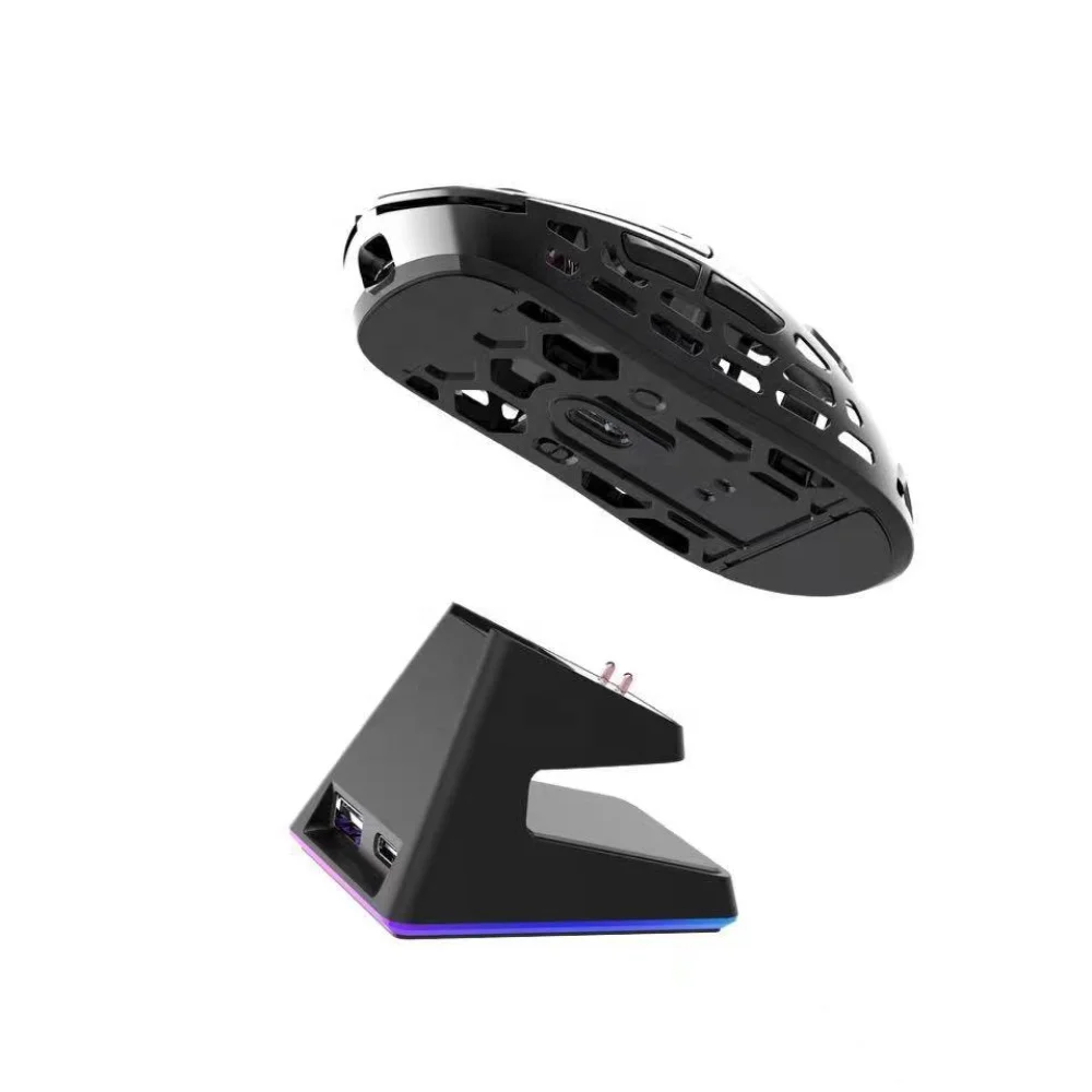 Sensor óptico Kailh Switch Wireless Gaming Mouse para E-Sports, liga de magnésio líder do setor, 4K PAW3395 leve