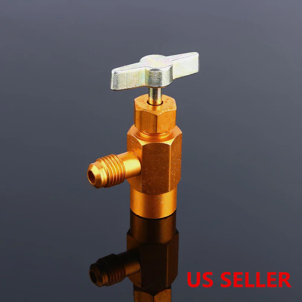 

Heavy Duty Valve A134A Can Tap Refrigerant Air Conditioning Dispensing Can Tap Dispensing Valve Bottle 1/2\