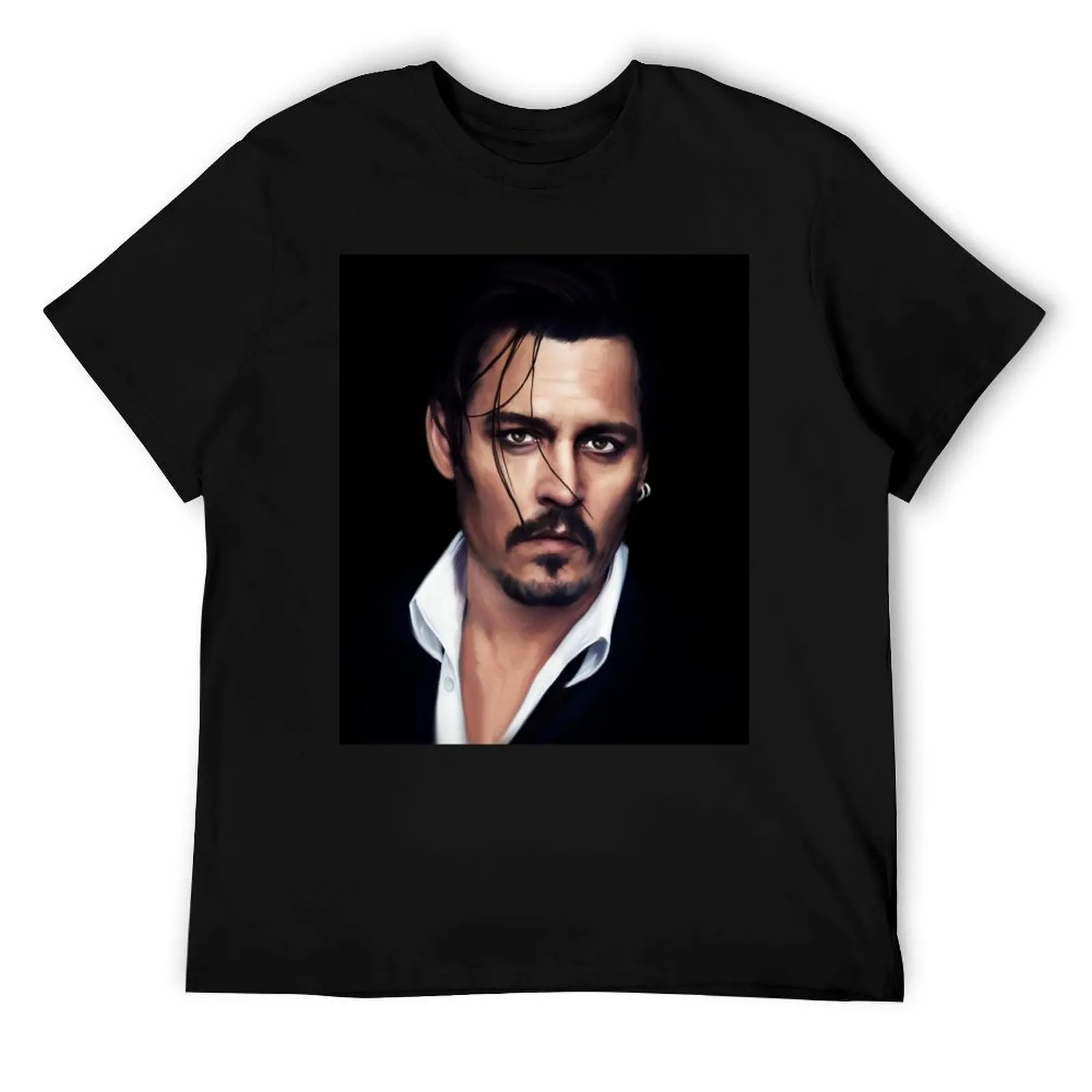 

Johnny Depp T-Shirt man t shirt cotton high quality anime t shirts for man t shirts for man graphic tees T-Shirt