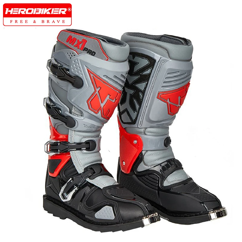 Motocross Boots Anti Fall Wear-resistant Motorcycles Off-road Boots Racing Rally Boots