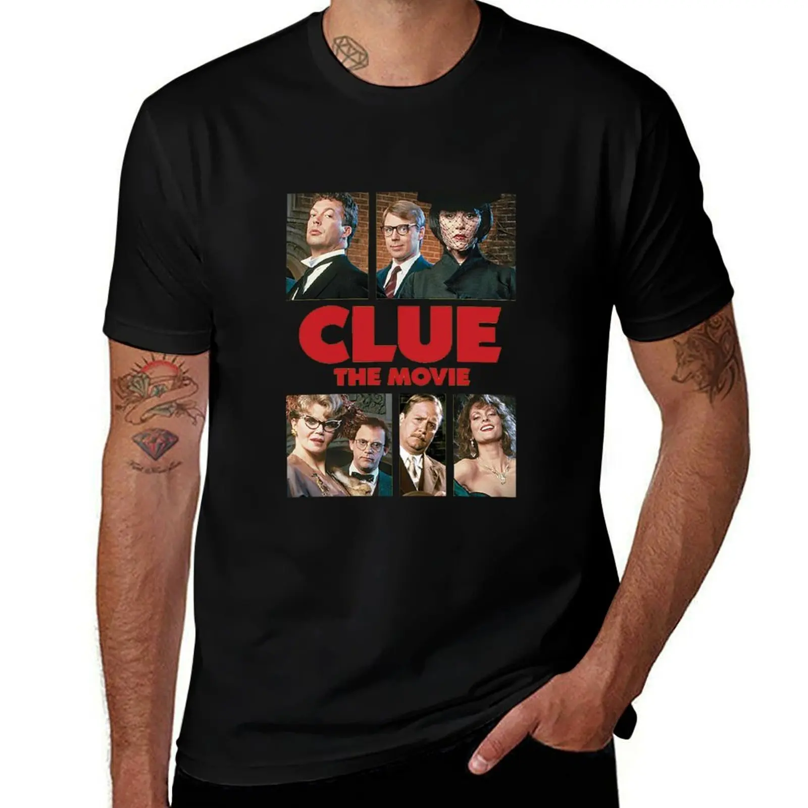 T-shirt décontracté résistant à l'eau Clue the Movie