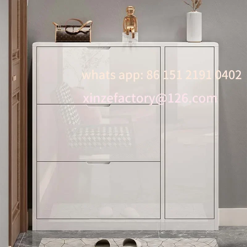 قابل للتخصيص Szafka na Buty Wodoodporna Pi uqna Now Mediatna Drewniana Pypka na Buty Luksusowa Gablota Eksposcyjna M