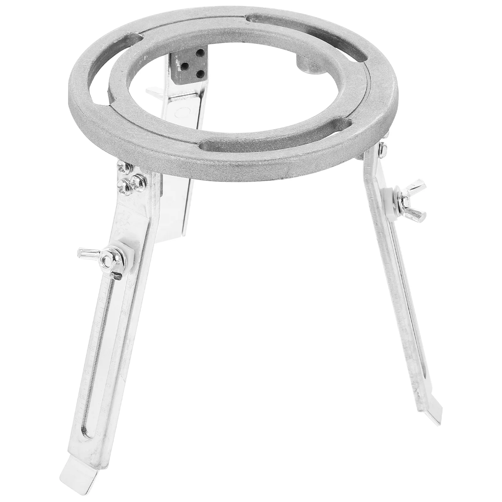 

Laboratory Tripod Holder Burner Stand Teaching Facility Stainless Steel Chemistry Experiment Equipment Alcohol Lamp