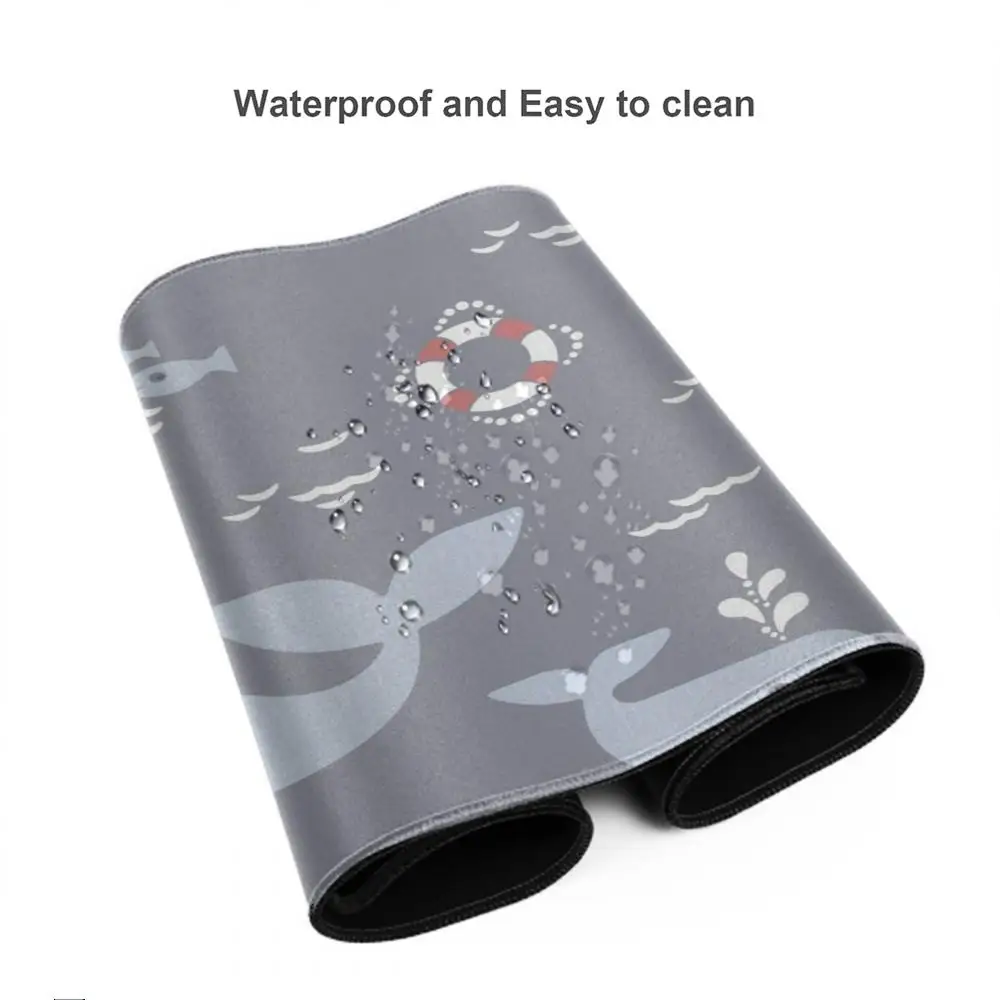 Alas Mouse Navigasi Alas Mouse Tablet Laptop xl Alas Mouse Desktop, Alas Keyboard Gaming Pelangi HD Lucu, Pemain Csgo, 90x40